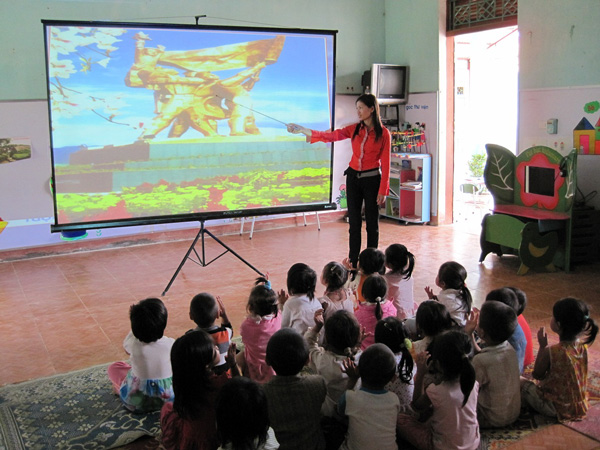 Ứng dụng công nghệ thông tin trong dạy học mầm non 3 Ứng dụng công nghệ thông tin trong trường học mầm non